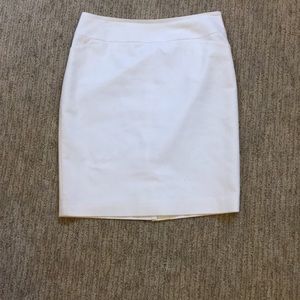 white skirt